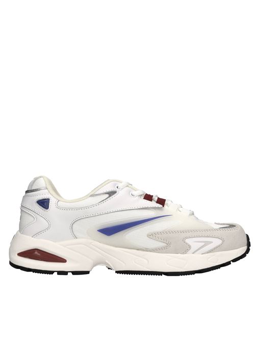 Sneakers in pelle e tessuto D.A.T.E. | SN23 NETBIANCO